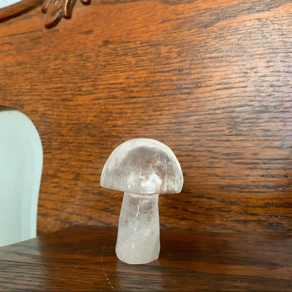 Clear Quartz Mushroom